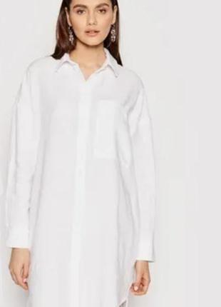 Лляна сорочка від h&m
