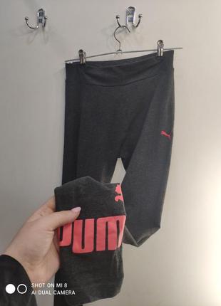 Лосіни puma  сірі2 фото