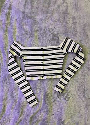 Топ с длинным рукавом