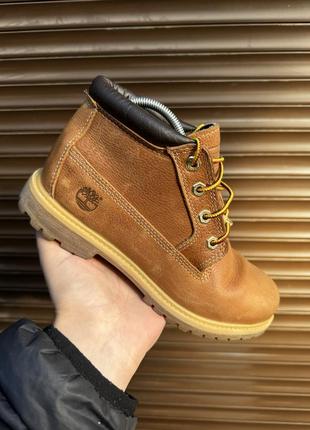 timberland LEATHER nellie thermal waterproof 38р 24см ботинки женские оригинал