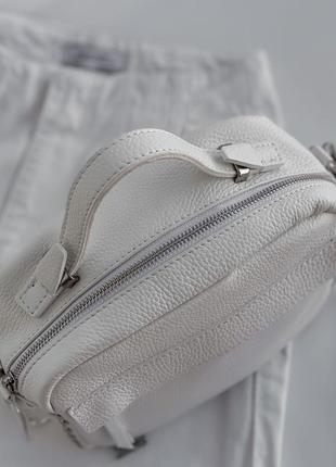 Сумка женская через плечо италия натуральная кожа сумочка кроссбоди бочонок ts000006