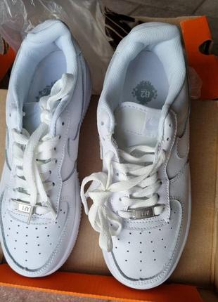 Женские кеды кроссовки nike court vision air force 1 р.37/37,5 23/23,5см