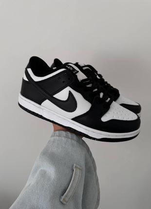Кросівки nike sb dunk low white/black ❄️