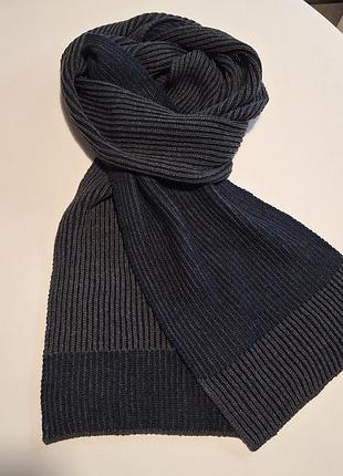 Теплый мужской шарф