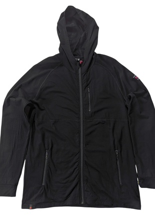 Ivanhoe of sweden женская мериносовая термо кофта/худи спортивная 44 размер