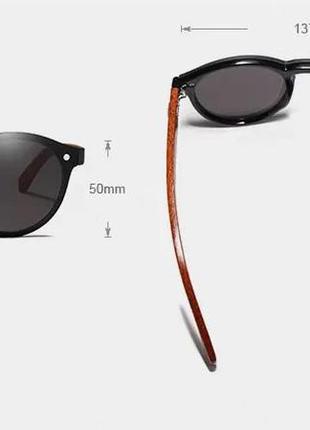 Поляризаційні сонцезахисні окуляри для чоловіків і жінок kingseven r5790 green wooden код/артикул 1844 фото
