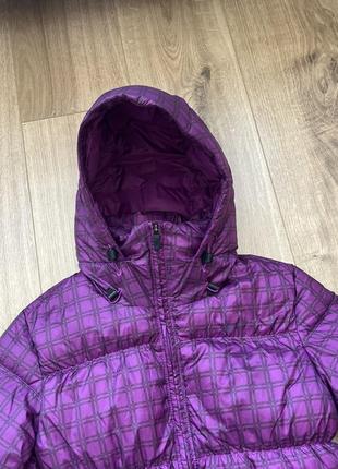 Стильный теплый пуховик nike puffer quilted down 800 Grey jacket2 фото