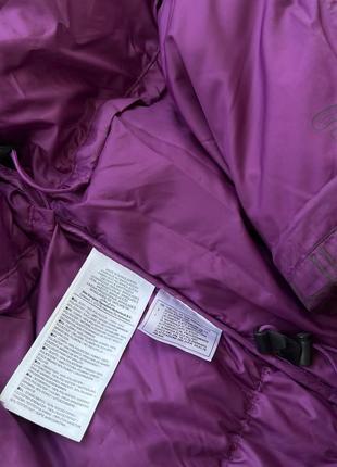 Стильный теплый пуховик nike puffer quilted down 800 Grey jacket8 фото