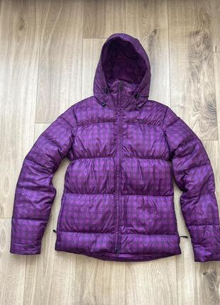 Стильный теплый пуховик nike puffer quilted down 800 hooded jacket