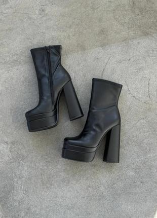 Черевики на товстому каблуку 💣💣💣