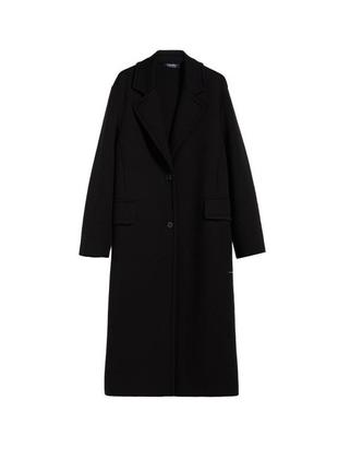 Черное женское пальто max mara