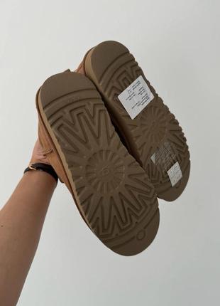 Угги уггі угг Bluzy ugg classic mini chestnut9 фото