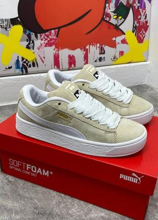 Кроссовки ess puma suede xl yellow⚡️