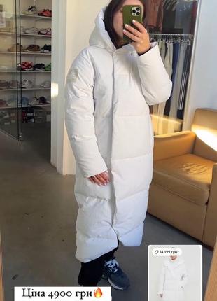 Зимнее пуховое пальто, куртка, пуховик оригинал adidas