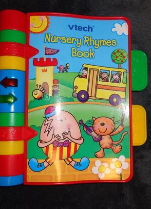 Музыкальная книга vtech baby nursery rhymes book