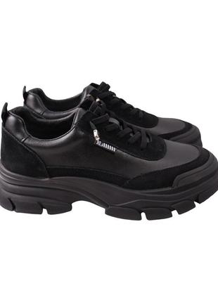 Кеды женские li fexpert черные натуральная кожа, 37