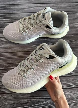 ‼️ разграждай!️ кроссовки reebok zig kinetica silver