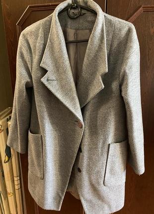 Пальто кашемір, розмір 42