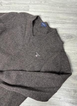 Шерстяний светр gant, m-l