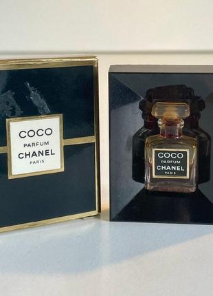 Духи coco chanel parfum, парфюм 1,5 мл оригинал, винтаж, редкость, миниатюра, vintage