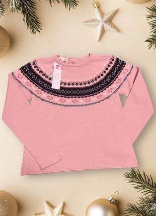 Новогодние свитера для девочек, фирмы pepperts, ovs, primark