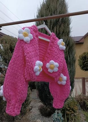 Кардиган свитер handmade