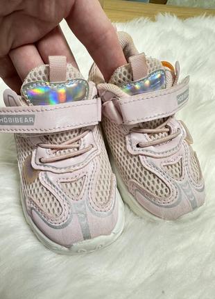 Кросівки на дівчинку 22 р kimboo 13,5 см