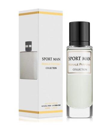 Парфюмированная вода для мужчин morale parfums sport man 30 ml