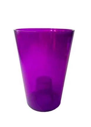 Горщик лілія 128 11 - фіолетовий прозорий 379-11 1,2л тм lamela  7копійок