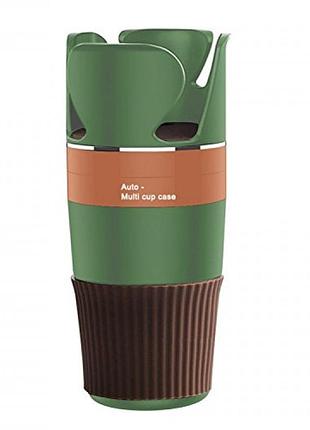 Автомобільний тримач 5 в 1 (зелений)