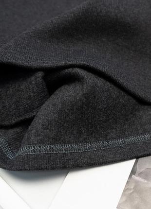 Теплый гольф рубчик с начесом, утепленный гольфик рубчик начес, водолазка с начесом детская