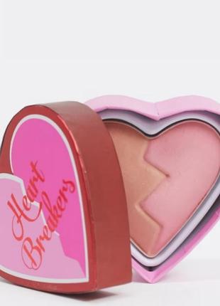 Светлые румяна розовые нюдовые персиковые теплые прилавок матовые i heart revolution heartbreakers matte blush creative для весеннего цветотипа