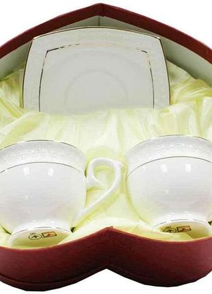 Набір 4пр. чайний (чашка 280млблюд.) снігова королева s506710-agift тм interos