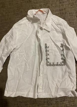 Рубашка белая