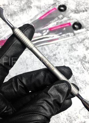 Лопатка манікюрна, пушер + топірець staleks pro smart 50 type 2