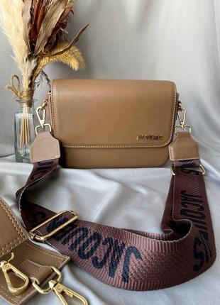 Сумка в стилі jacquemus / jacquemus dark beige