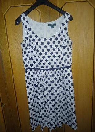 Сукня в горох.