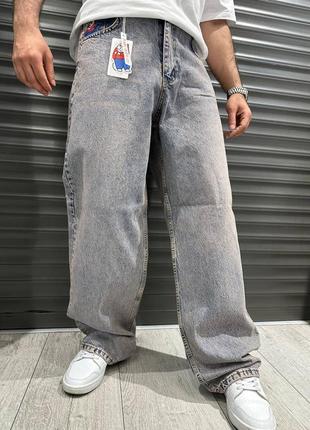 Стильные джинсы polar big boy grey baggy