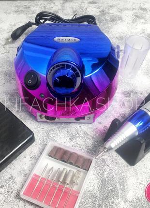Фрезер для маникюра и педикюра nail drill dm-202 65 вт 45 000 об/мин №5