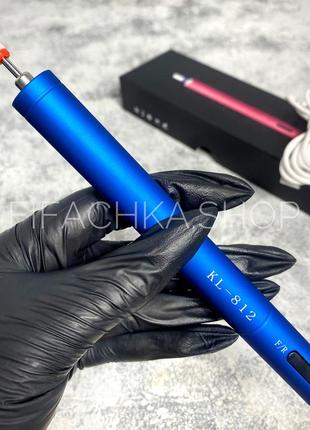 Портативный фрезер-ручка с аккумулятором и usb 15 000 об/мин mini ste-s102 - синий