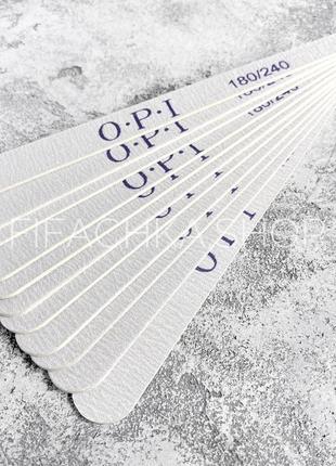 Пилка для ногтей opi, капля 180/240