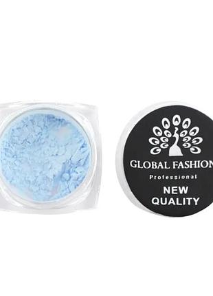 Перлинна втирка для нігтів "єдиноріг" глобал (global fashion unicorn powder) - ch-06