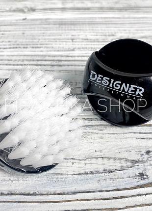 Щітка для видалення пилу з нігтів designer professional, чорна