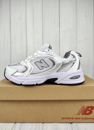 Кросівки new balance 530 white silver