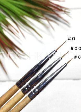 Кисть для прорисовки тонких линий starlet professional #00