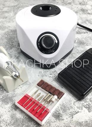 Фрезер для маникюра и педикюра nail master zs-608 65 вт 45 000 об/мин белый