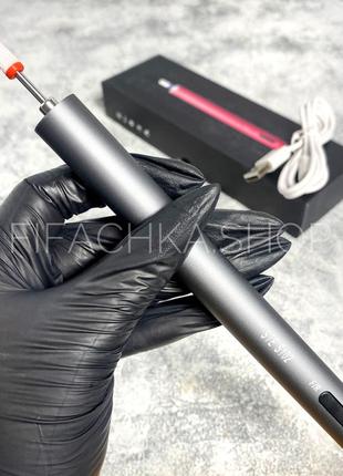 Портативный фрезер-ручка с аккумулятором и usb 15 000 об/мин mini ste-s102 - черный