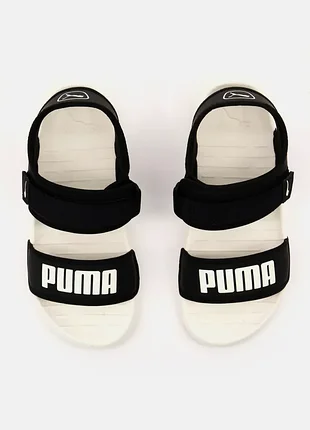 Сандалії puma softride sandal black/white