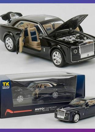 Детская машинка металлическая инерционная авто эксперт el 8737 rolls-royce 1:24 звук свет