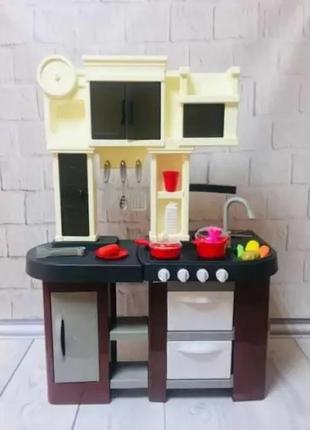 Дитяча велика інтерактивна кухня 922-102 вода звук світло 32 предмети